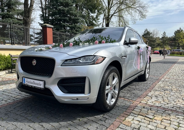 Jaguar F-Pace cena 142999 przebieg: 188000, rok produkcji 2017 z Jaworzno małe 631